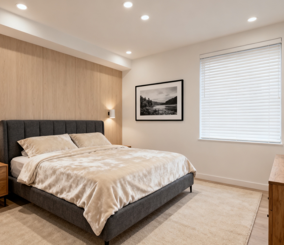 现代卧室照明设计